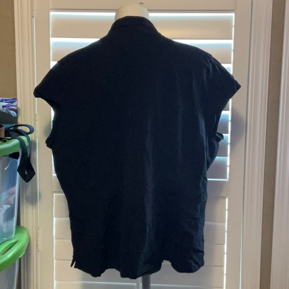 Faded Glory Black Button Down Shirt - Picture 4 of 9